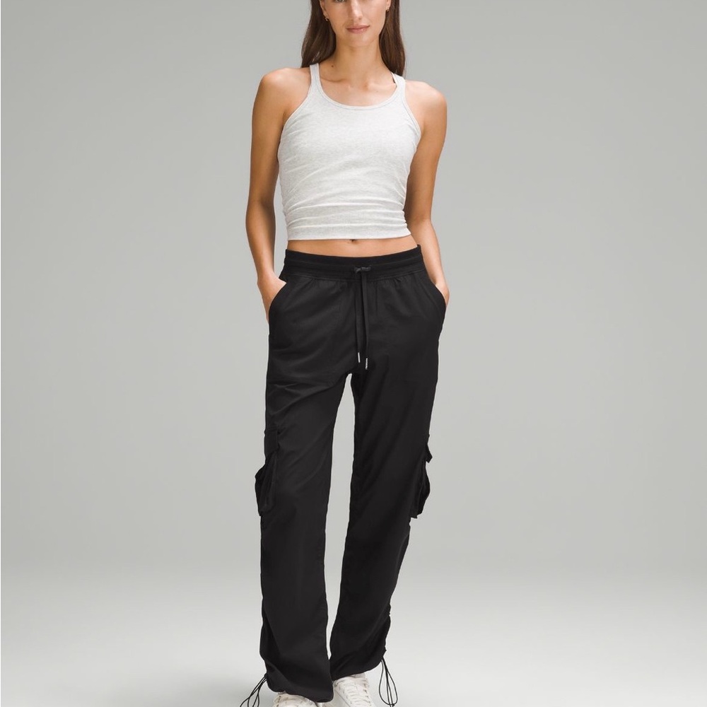 Lululemon Athletica Dance Studio Relaxed Fit Mid Rise Cargo Pants